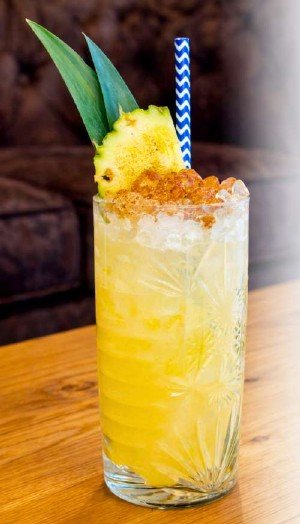 Piña Colada servido