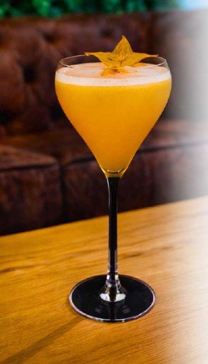 Pornstar Martini servido