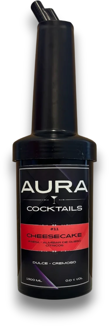 Botella AURA Cheesecake
