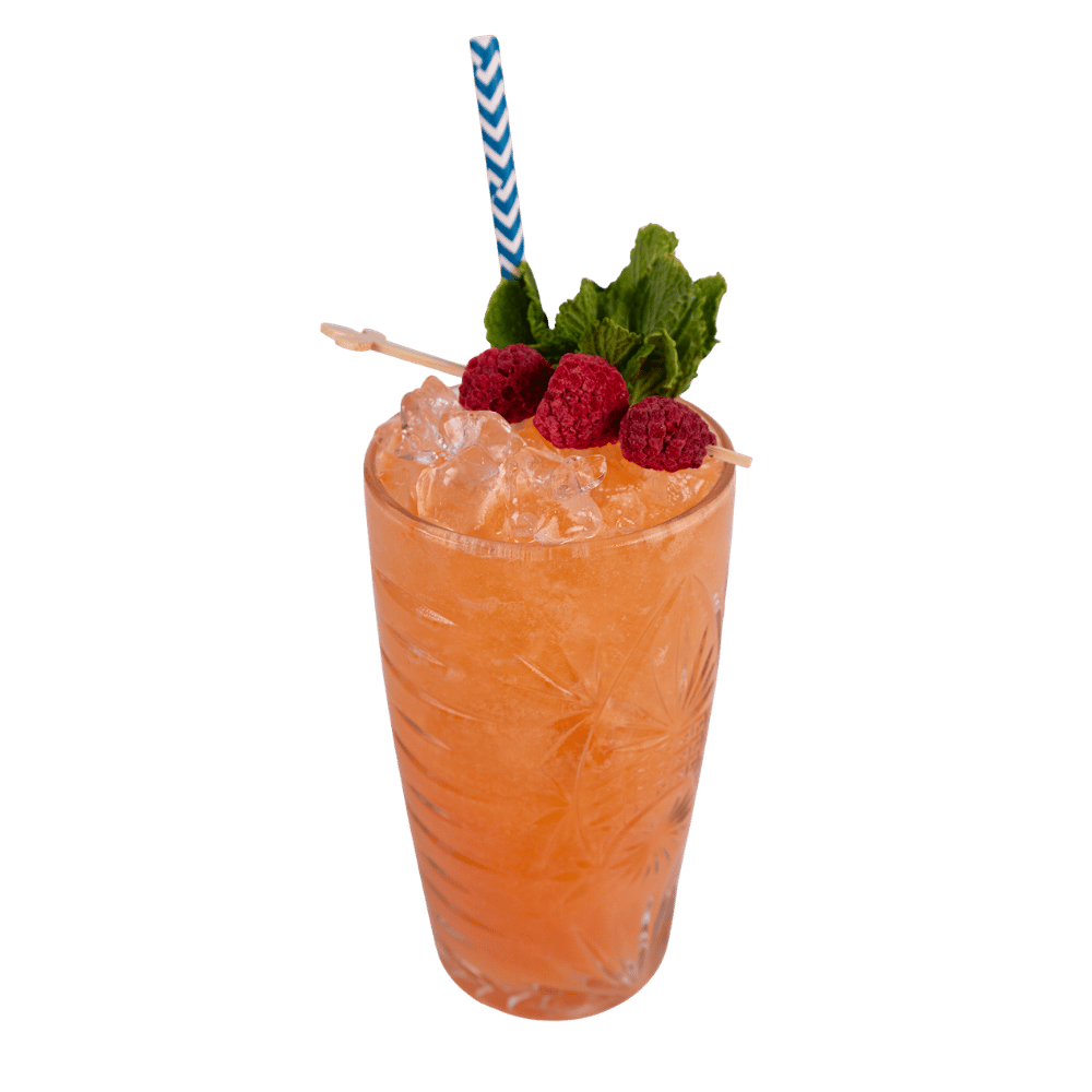 Cocktail visual de AURA para terraza