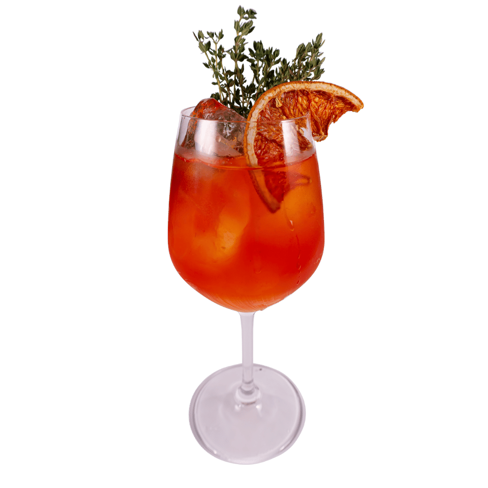 Mediterránea Spritz servido