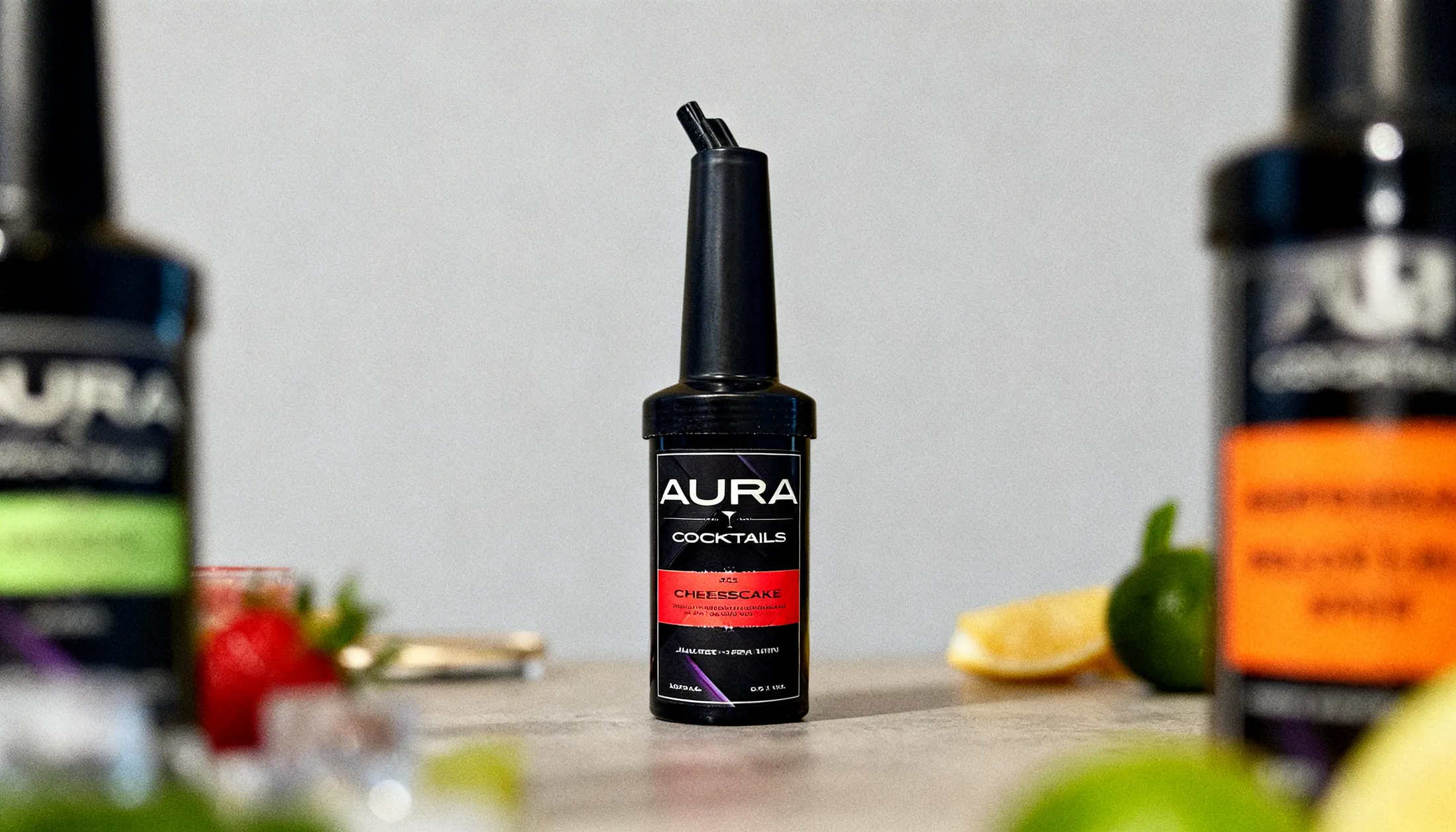 Cocktail AURA servido