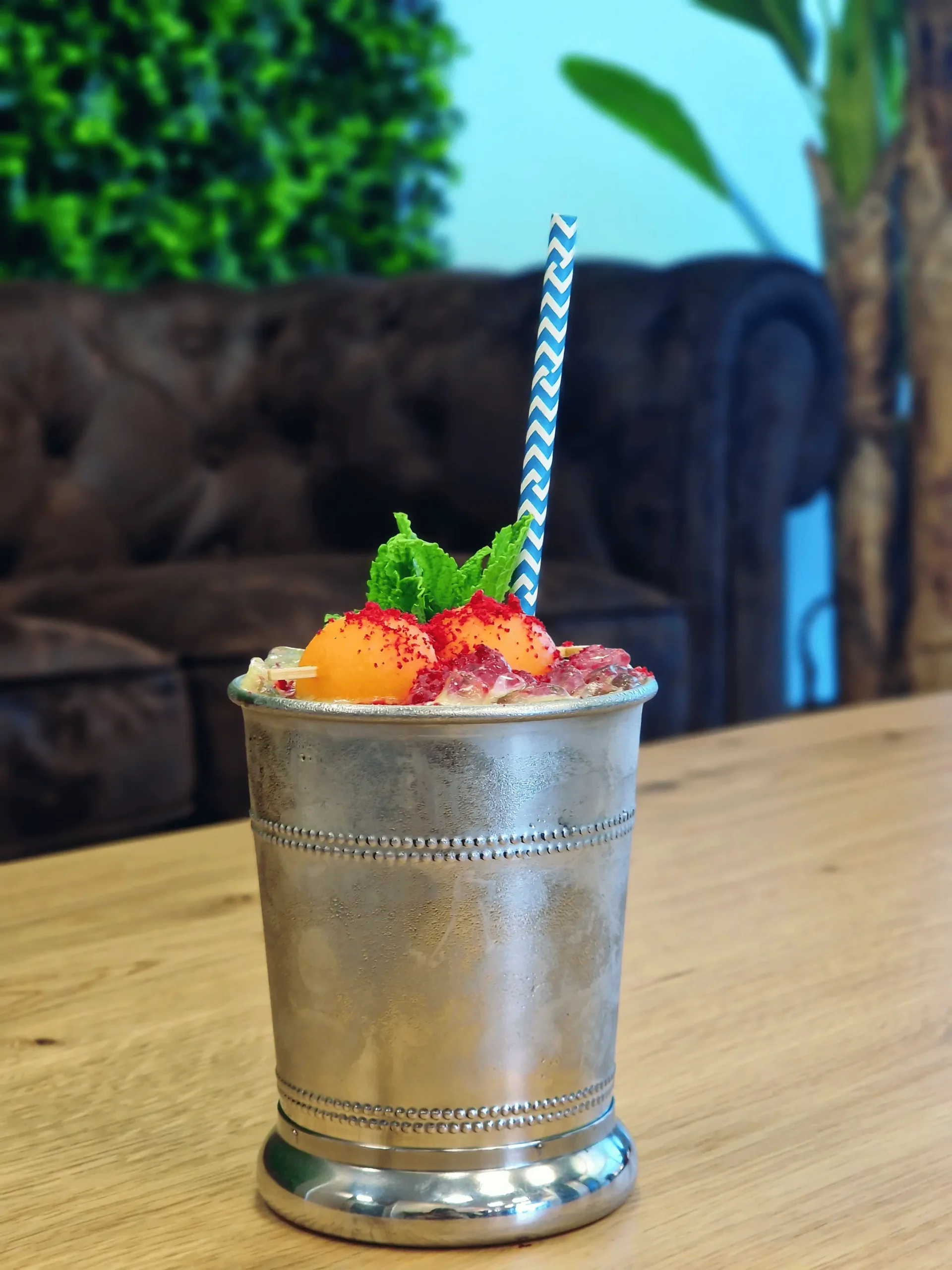 Cocktail final de Melon Breeze