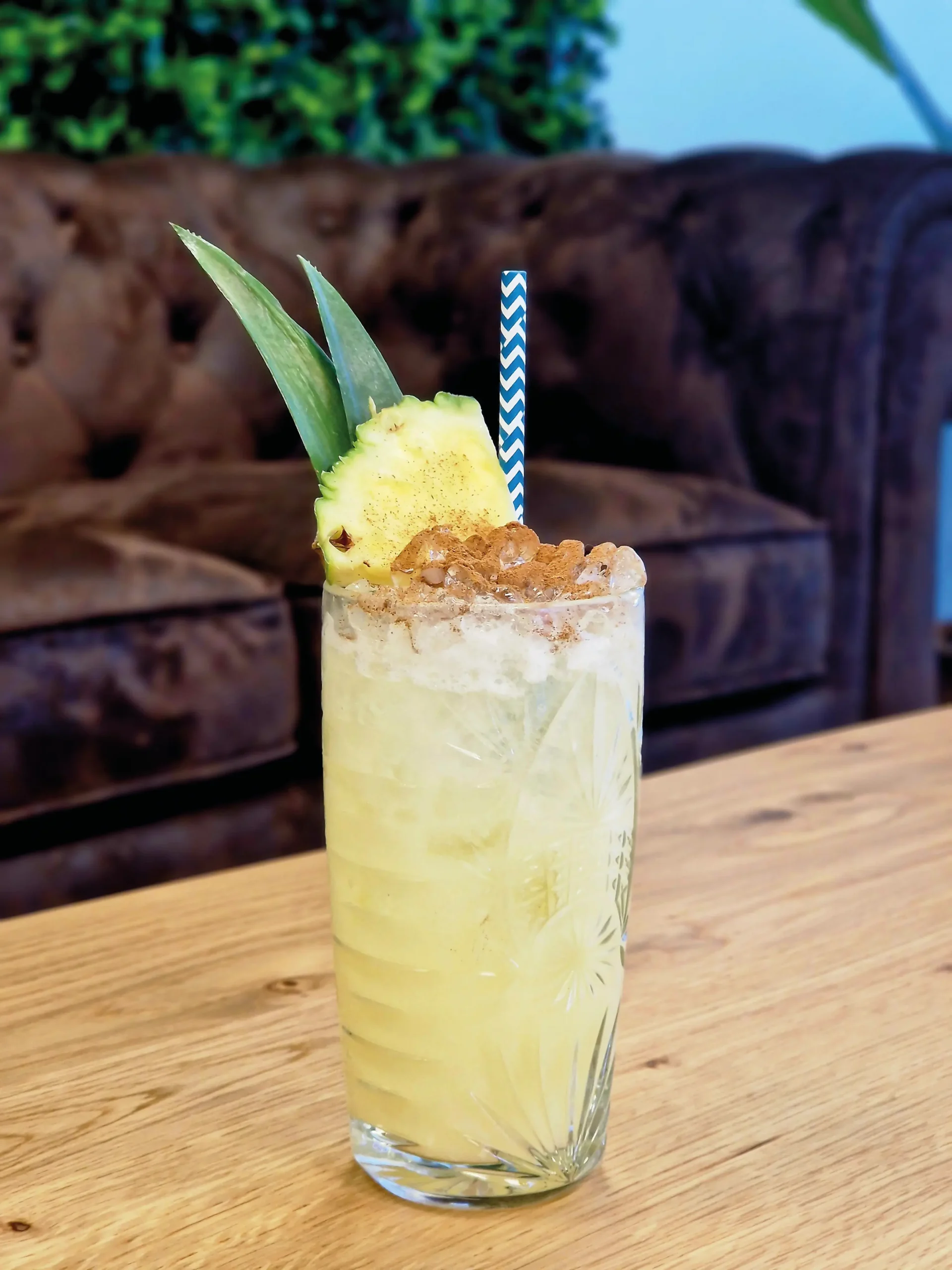 Cocktail final de Piña Colada